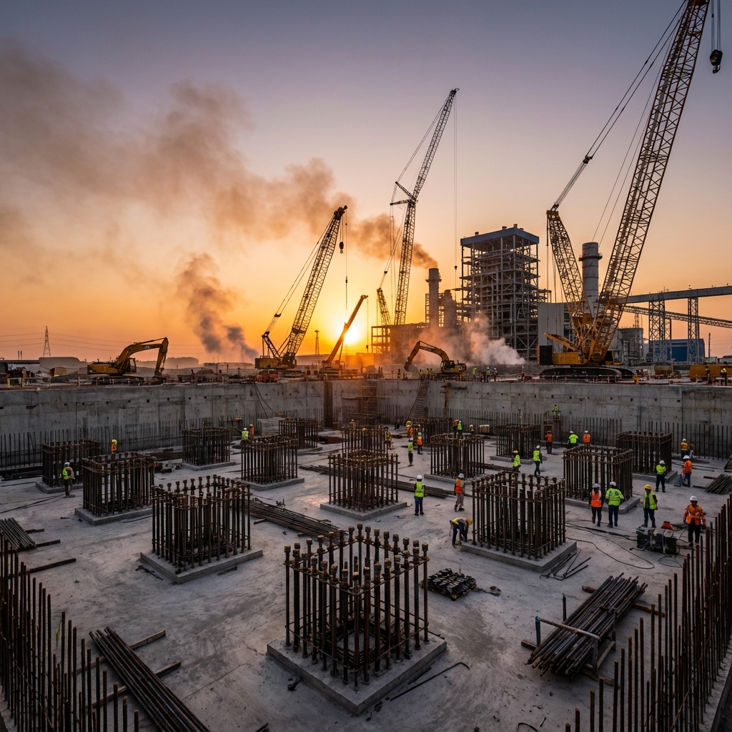 500+ Anchor Bolt Assemblies for JSW Dolvi Foundations