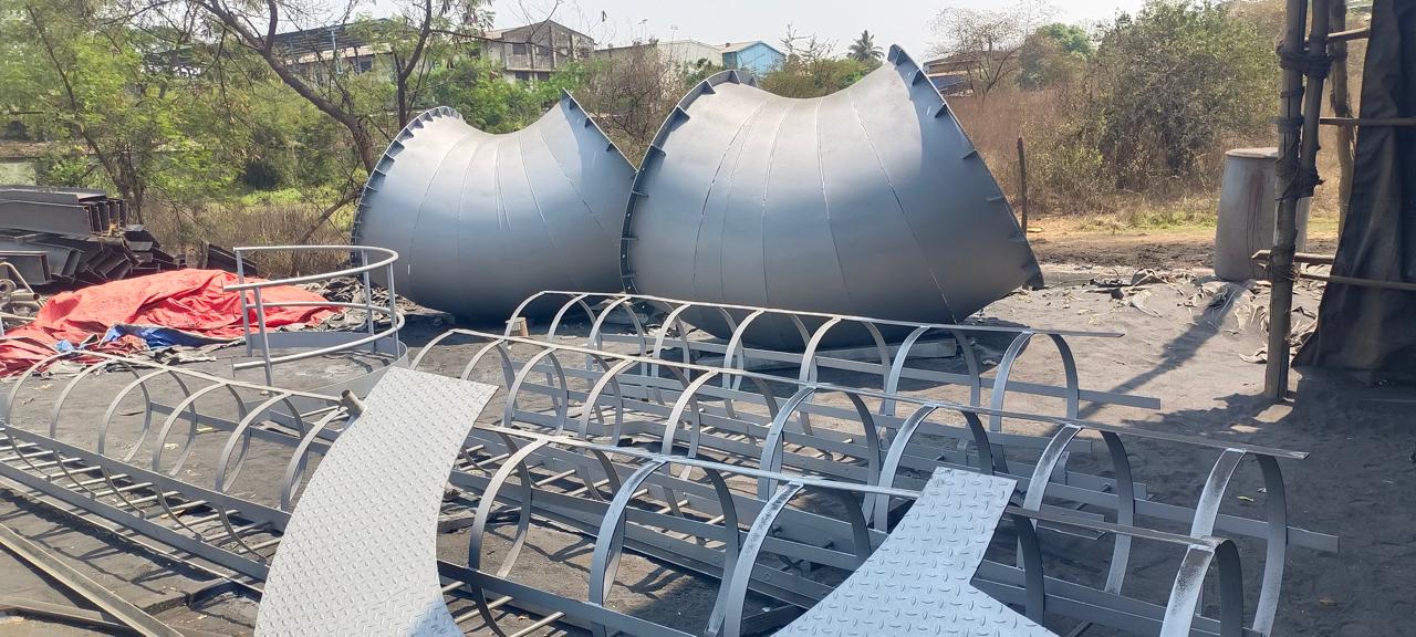 Conical Duct and Safety Ladders