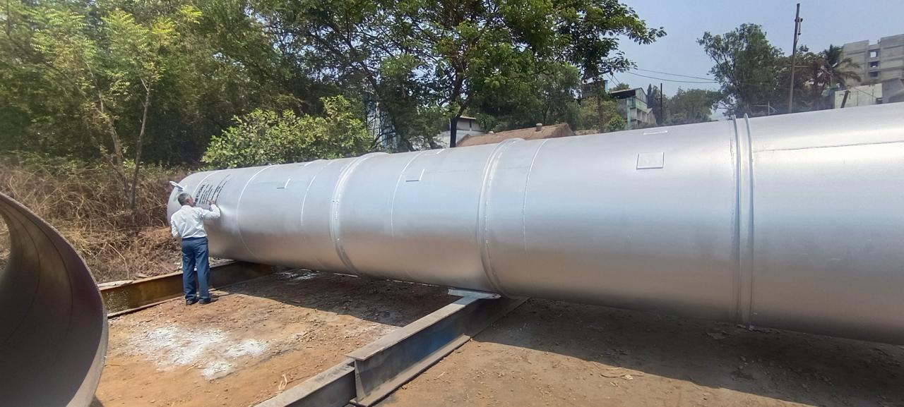 Industrial Duct Section Fabrication