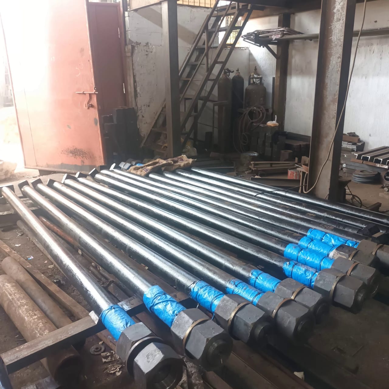 M110 T-Head Anchor Bolts Ready for Packaging